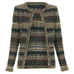 Chanel tweed deer jacket